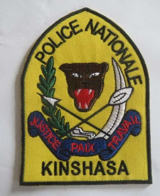 Police Patch Democratic Republic of Congo • Insignias Collection by