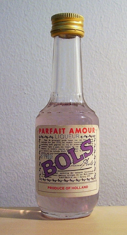 Bols Parfait Amour Miniature Bottles Collection By Petr Q Bican